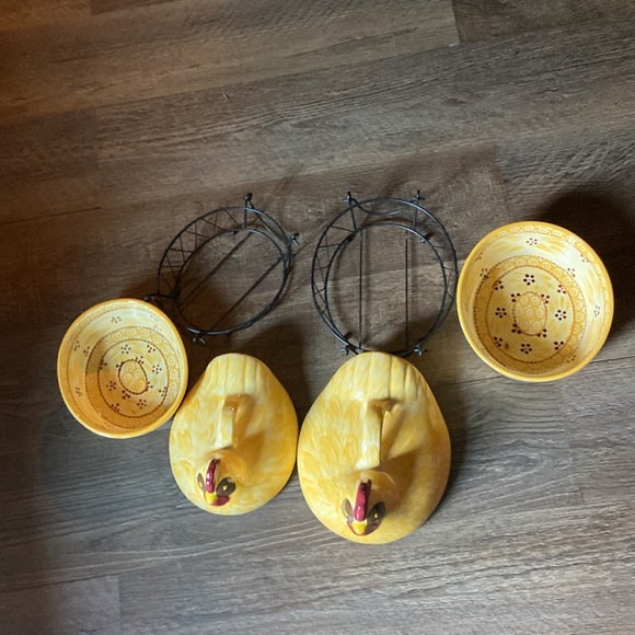 Temptation Chicien  and Hen  wired rack cooking dish - Picture 3 of 4